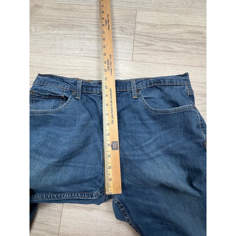 Levis 502 Regular Taper Blue Jeans Mens 36x34 Medium Wash Denim 29507-0004